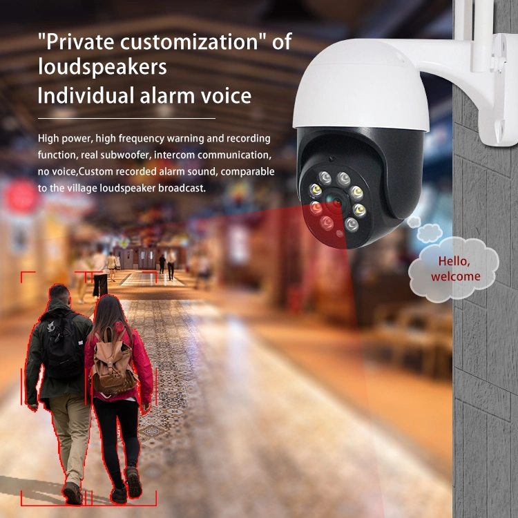 Automatic Wireless CCTV Camera Support Automatic Control / Cloud Storage