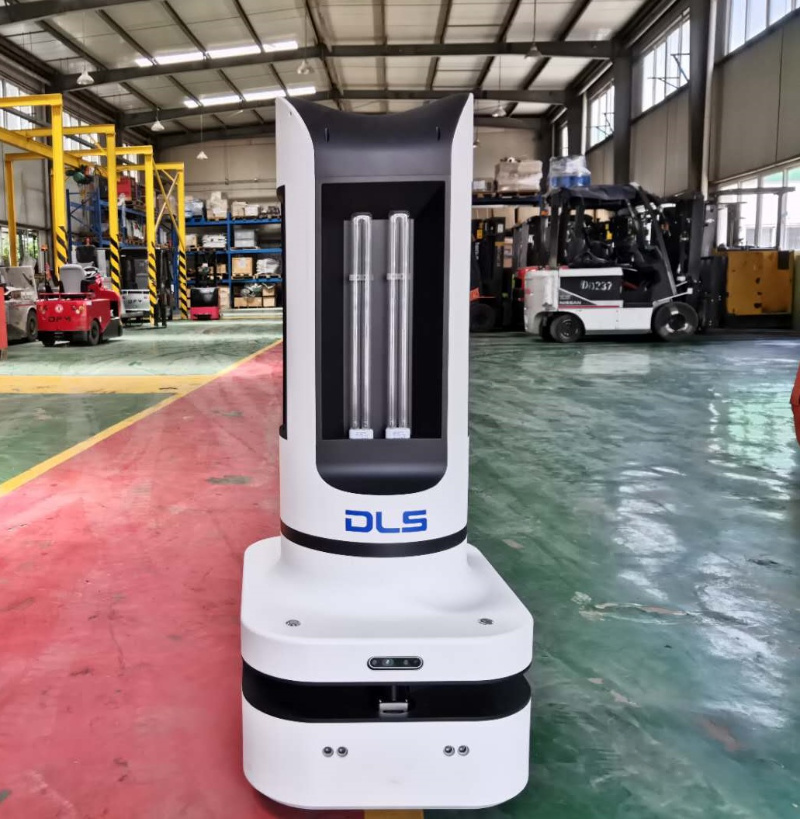Manufacturer Supplier Automated Guided UVC Light Sterilizer Robot