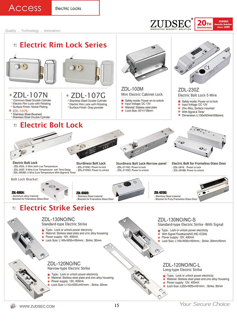 RFID Door Entry Control System, Touch Keypad RFID Standalone Access Control System