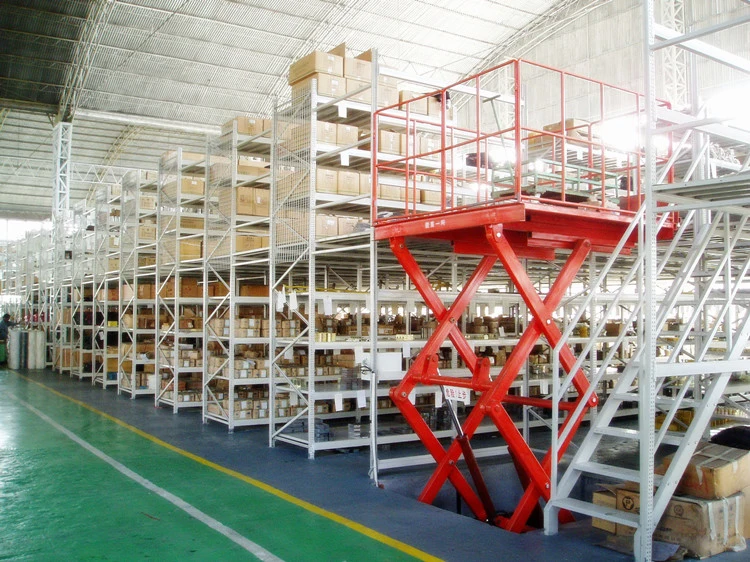 Logistics Warehouse Equipment Heavy Duty Industrial Mezzanine Floor / Attic Rack