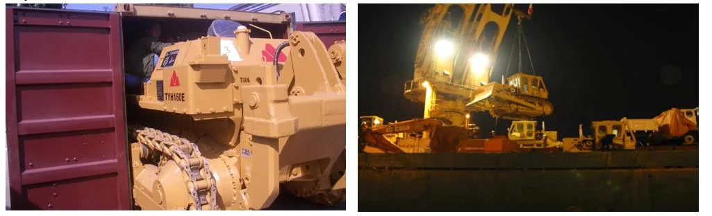 Yishan 180HP crawler track type hydraulic bulldozer TY180 with winch