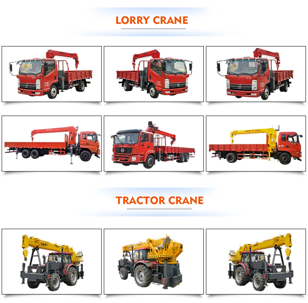 New Generation 7 Ton Truck with Crane 10 Ton Mobile Crane 12 Ton Hydra Crane