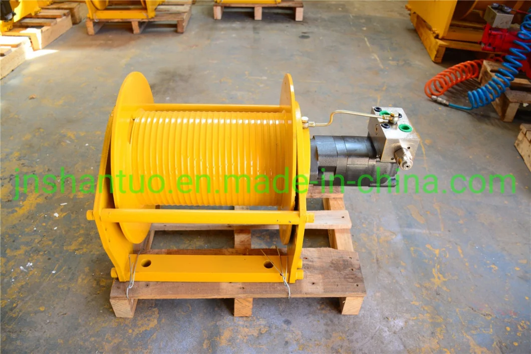 Single Rope Lifting 2 Ton 4500 Lbs Portable Compact Trawl Winch Small Marine Hydraulic Anchor Winch