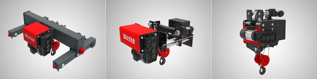 Weihua Design and Supply Electric Winch Wire Rope Hoist Trolley 30 Tons