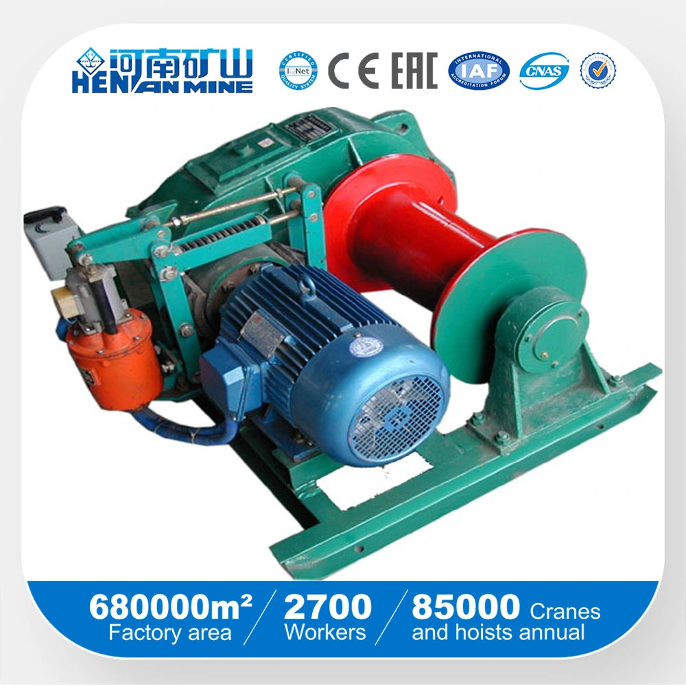 Double Drum Electric Winch 5t Fast Speed Winch