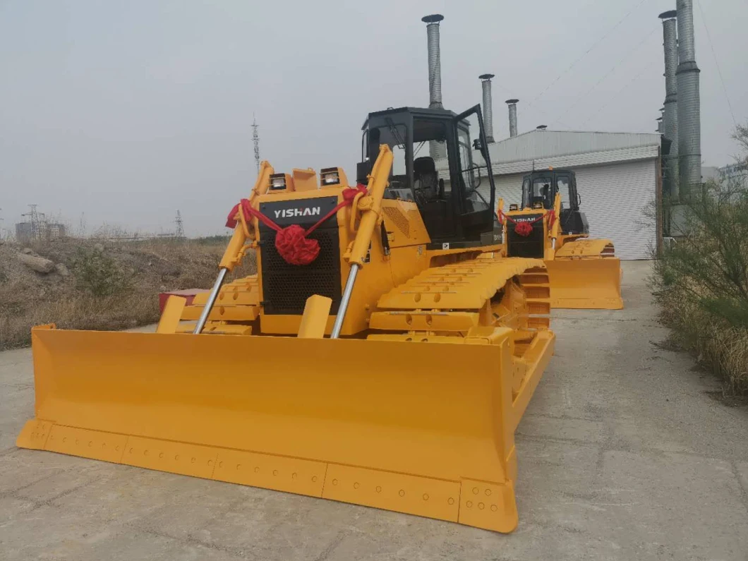 Yishan 180HP crawler track type hydraulic bulldozer TY180 with winch