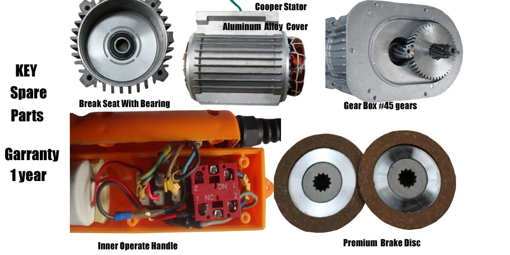 Best China Industrial Power Winches Electric Winches with Lower and Upper Limit