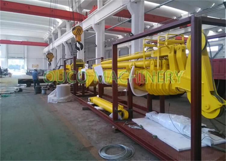 Electric Hydraulic Crane Telescopic Boom Offshore Pedestal Crane Onboard