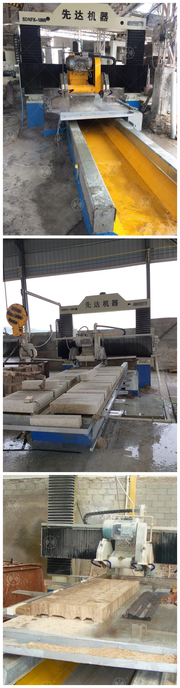 2018 New Gantry Lifting Type Stone Profile Cutting Machine