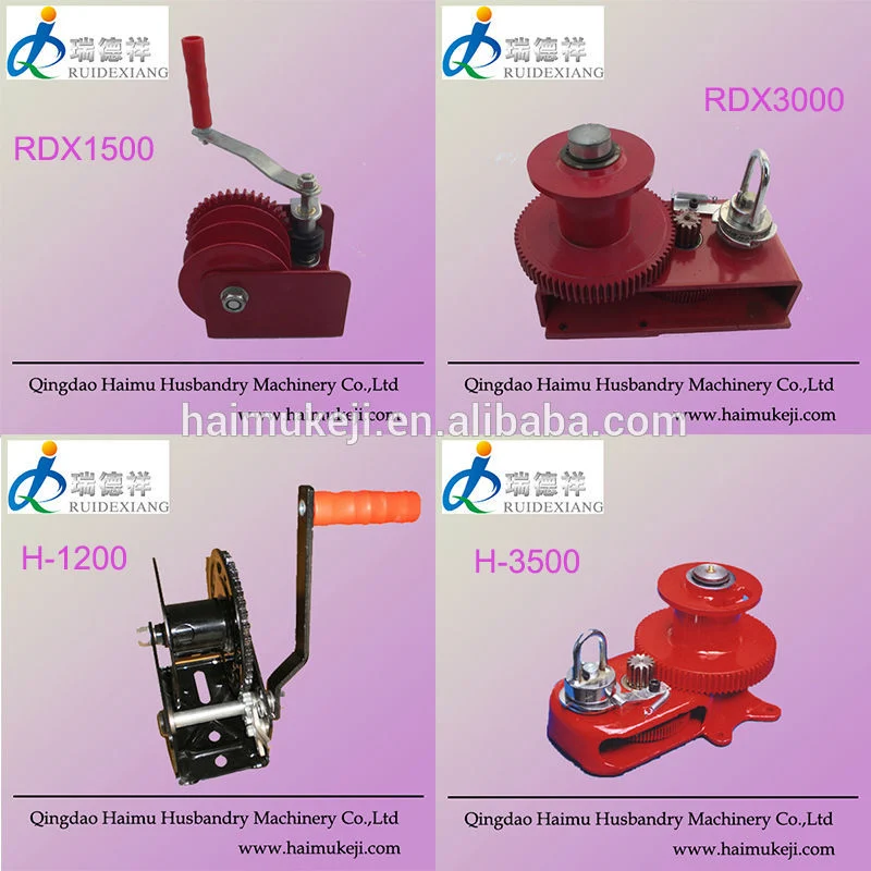 High Quality Lifting Winch for Poultry Chicken Feeding Line