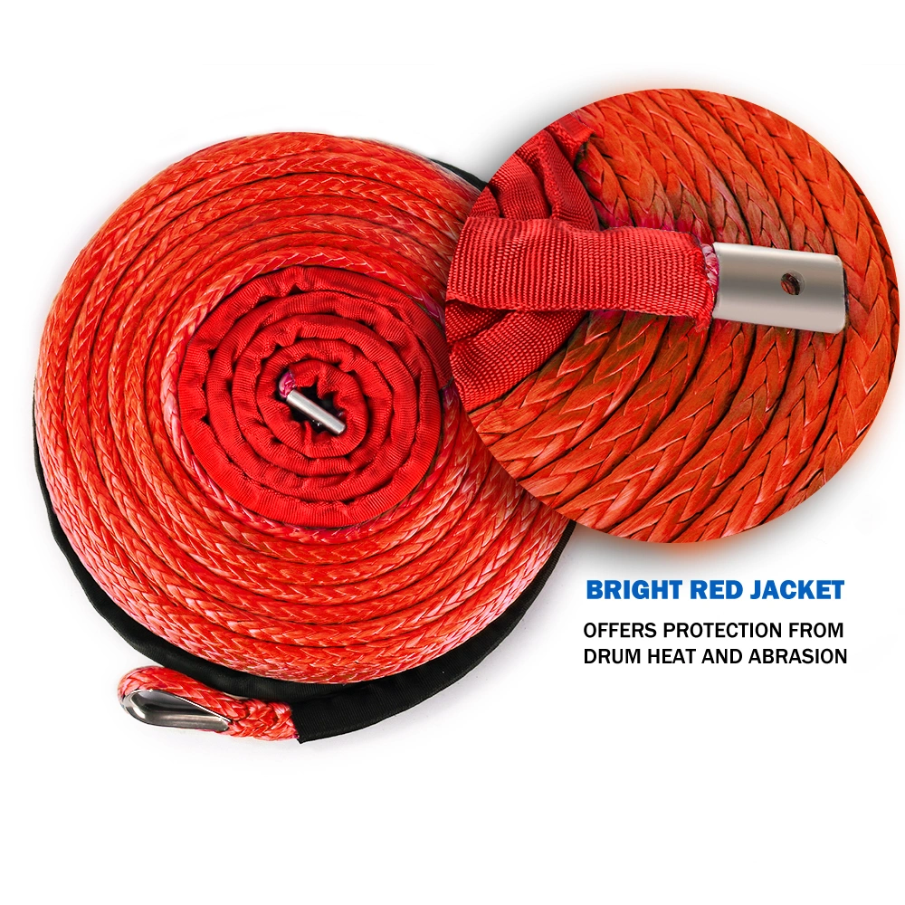 Orange Winch Rope Cable for 4X4 Winch