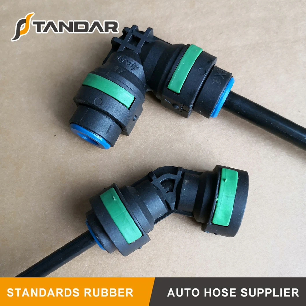 F Type Plastic Air Compressor Hose Quick Disconnect Pneumatic Coupler for Braking Air System