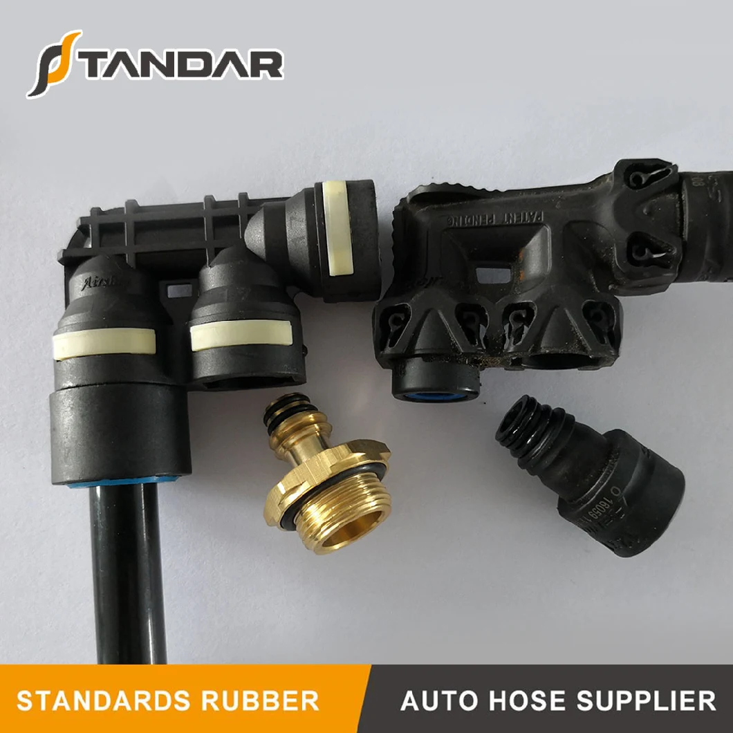 F Type Plastic Air Compressor Hose Quick Disconnect Pneumatic Coupler for Braking Air System