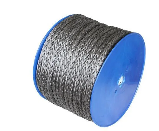 Polyester Nylon Cover 12 Strand Synthetic UHMWPE/Hmpe Marine Towing Rope for Mooring Offshore Winch Rope