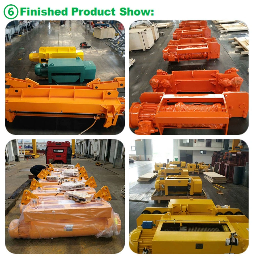 CD1 MD1 20ton Electric Wire Rope Hoist Electric Winch for Crane by Ce Certificate