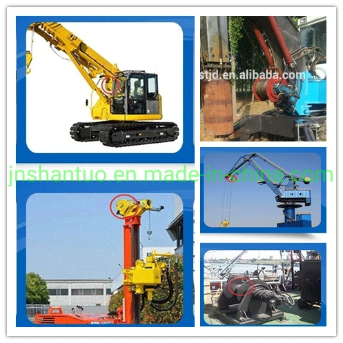 Factory Direct Sale Good Quality Winch Cable Pulling 1ton - 30ton Excavator Modification Hydraulic Winch Support Customization