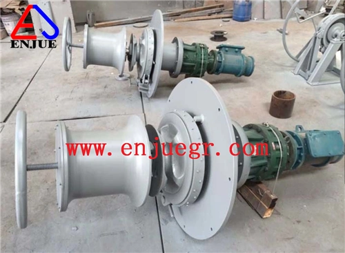 Electric Hydraulic Towing Winch for Barge