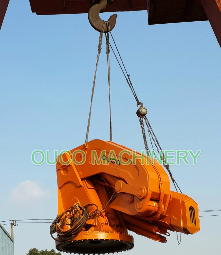 Ship Marine Folding Boom Crane with Electric Hydraulic System Small Installation Foundation