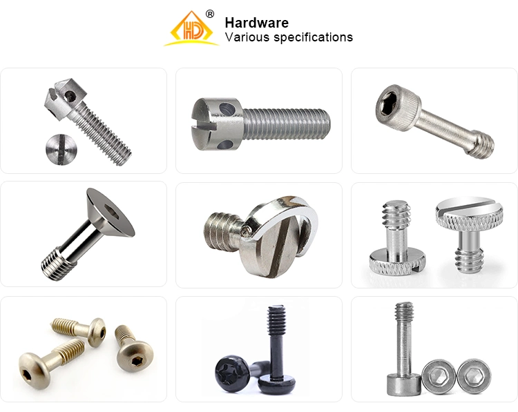 Hot Sale Stainless Steel 304 316 Slotted Capstan Screws