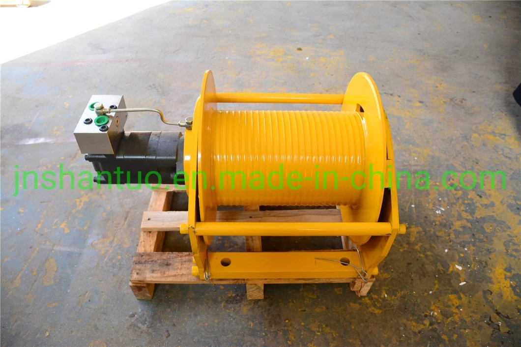 Single Rope Lifting 2 Ton 4500 Lbs Portable Compact Trawl Winch Small Marine Hydraulic Anchor Winch