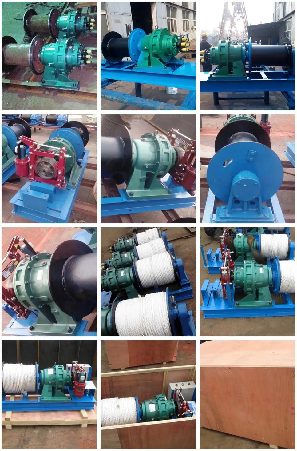 Electric Winch in Straight Structure Design High Quality Electric Winch