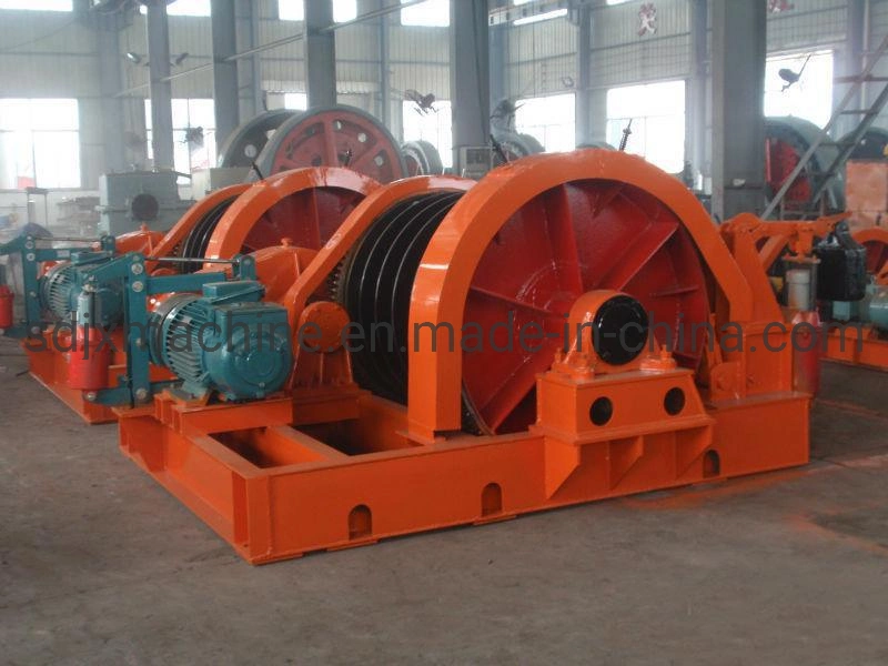 Heavy Duty Lifting Electric Shaft Sinking Winch Used for Mine