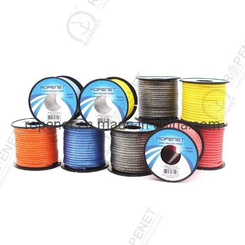 Winch Ropepolyester Cover 8 12 Strand Synthetic UHMWPE/Hmpe Marine Towing Rope for Mooring Offshore