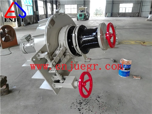 Shanghai Enjue Marine Windlass Mooring Anchor Mooring Winch with Warping Drum