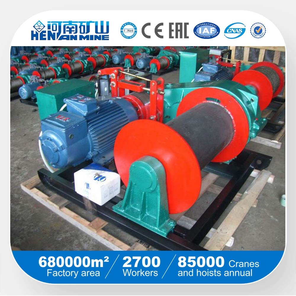 Electric Winch Fast Wire Rope Lifting Speed Electric Winches