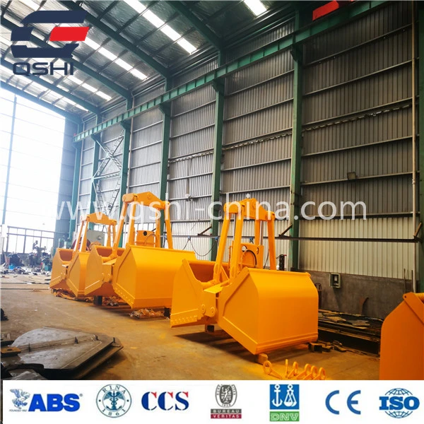 Qshi Marine Crane Electric Hydraulic Grab