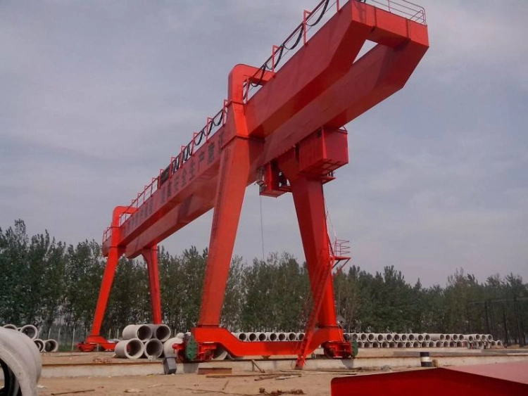 Heavy Lifting Crane Double Girder Gantry Crane with Winch 50ton 80ton 100ton 120ton