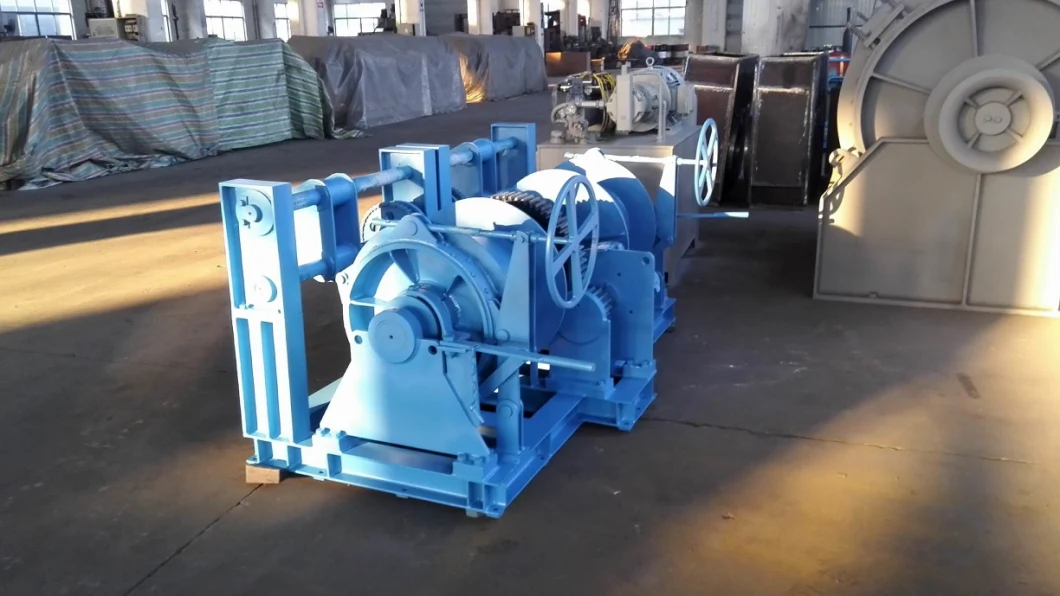 Marine Hydraulic Double Drum Trawl Boat Winch with Power Pack