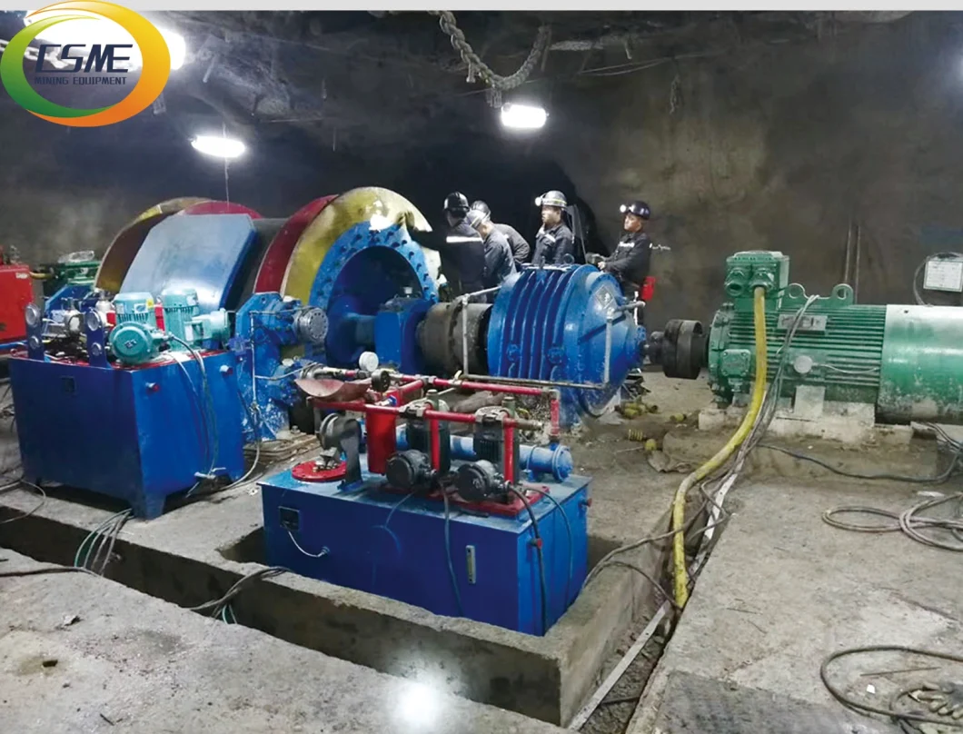 57 Ton Explosion-Proof Cable Pulling Electric Mining Winch for Metal Mine