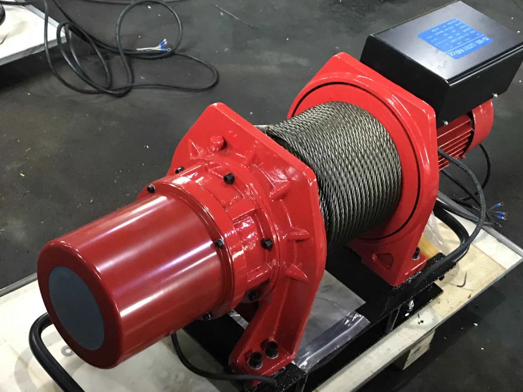 10 Ton Maximum 3 Phase Electric Wire Rope Winch