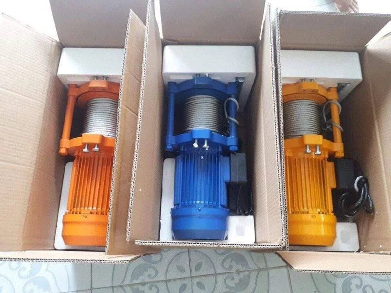 Windlass Scaffold Electric Construction Rope Pulley Winch