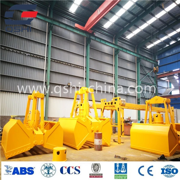 Qshi Marine Crane Electric Hydraulic Grab