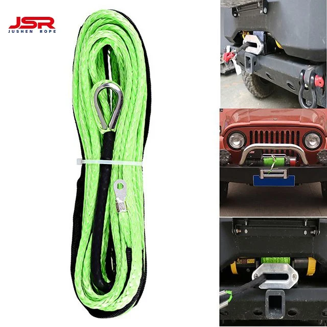 High Tensile Double Braided Synthetic UHMWPE/Hmpe Winch Rope for Mooring Offshore Boat Towing Rope