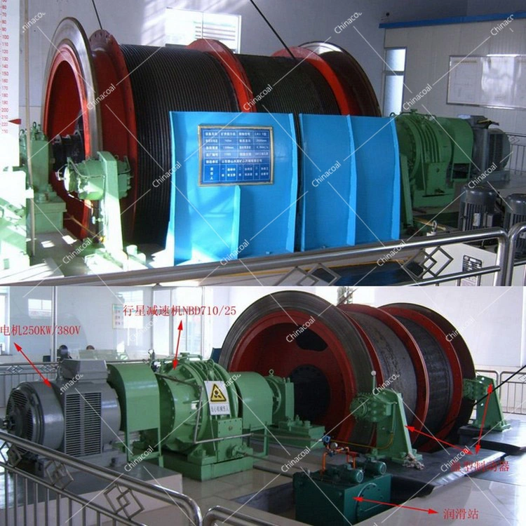 30kn Wire Rope Tension Electric Wire Rope Single Drum Mining Winch