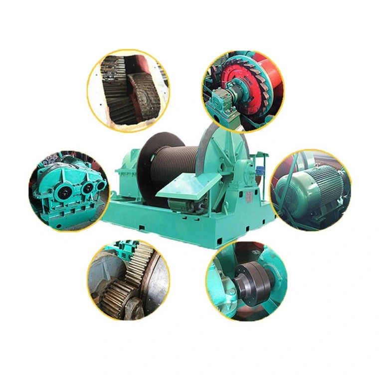 High Speed Building Material Handling Winch 3 Ton