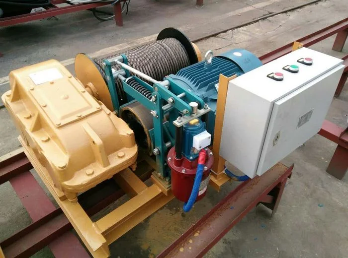 5 Ton Fast Electric Cable Rope Drum Winch Hoist