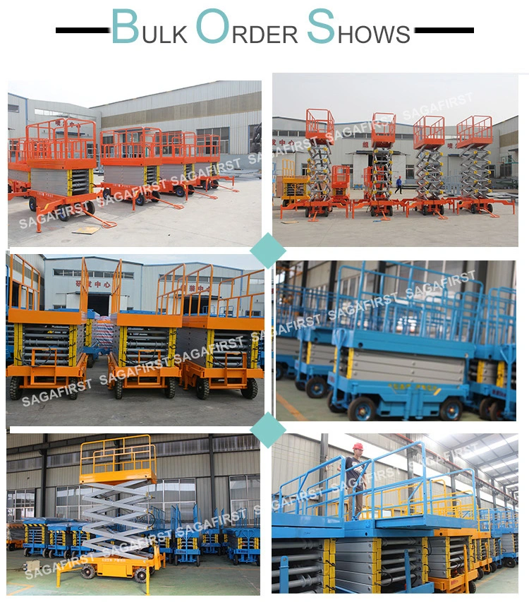 Ce Certified Scissor Type Construction Lifting Equipment Hoisting