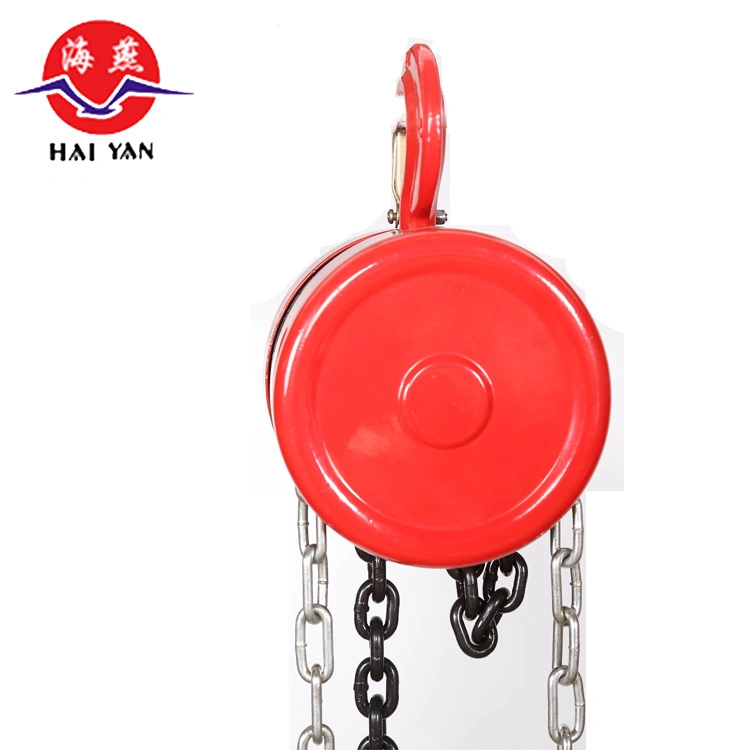 1 Ton Chain Hoist Winch Engine Lift System Rigging Puller Block Fall