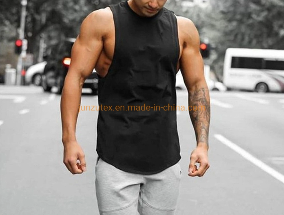 Wholesale Sleeveless Gym Wear Men Sports Bodybuilding Tank Top Men Gymwear Running Workout Tank Top