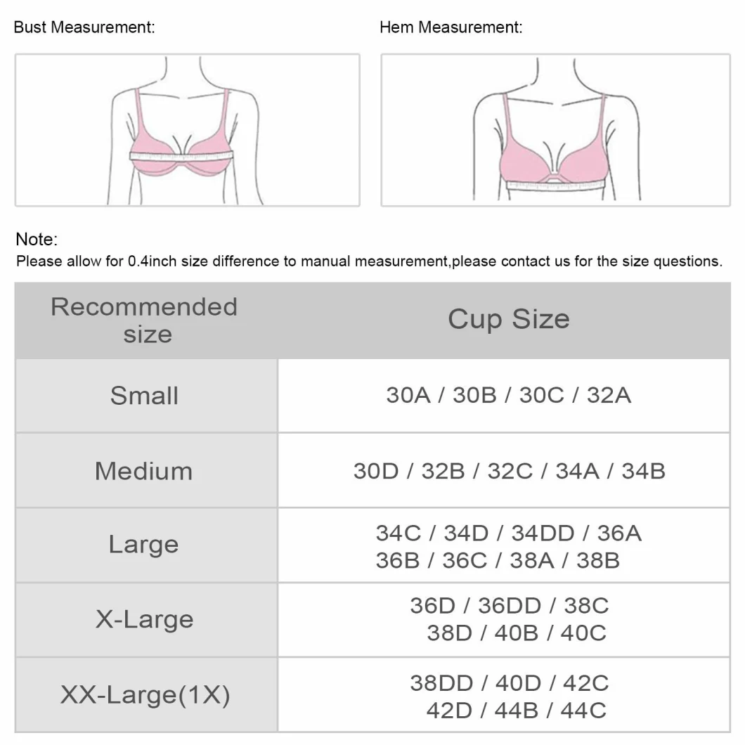 AG Women's Zip Front Sports Bra Wireless Post Surgery Bra Active Yoga Sports Bras