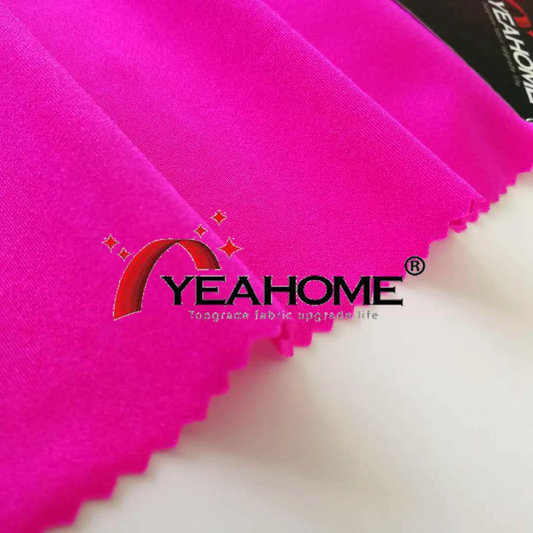 Nylon Shiny Spandex Knitted Fabric for Car Cover Auto Cover Fabric