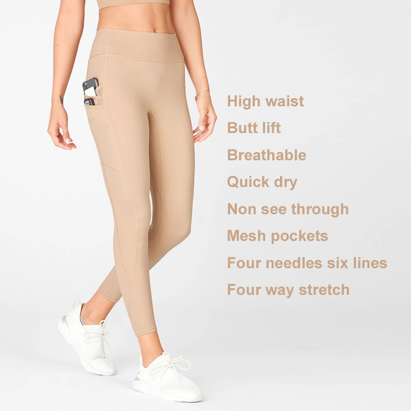 Fashionable Plus Size Yoga Women Tights Designed Nylon Jogger Clothes Sports Pants Fitness Compression Tights Woman Leggings