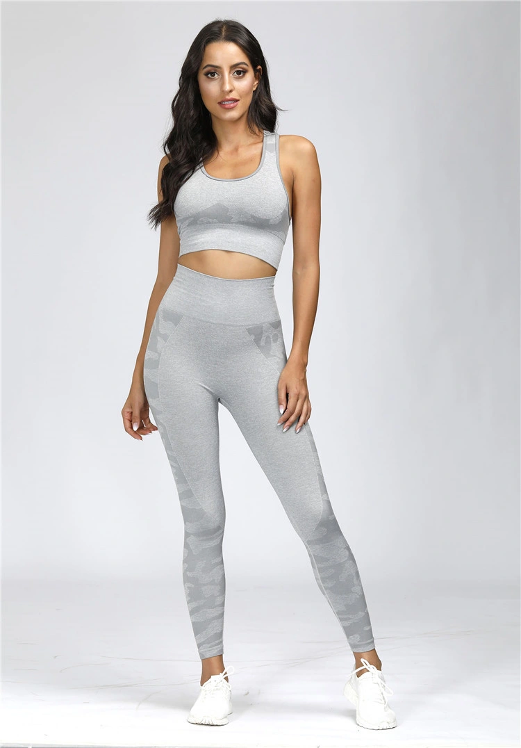 Yoga Sports Suit Gym Seamless Yoga Wear Sets Sport Suit Women Workout Clothing Wears Gym Workout Sets Yoga Seamless Leggings
