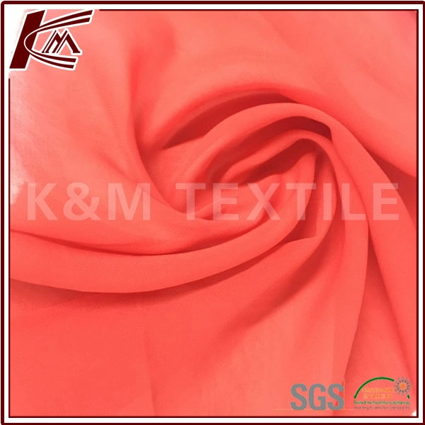 Fine Texture Spandex Silk Elastane Fabric for Garment