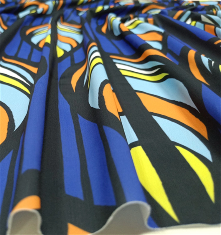New Design Print Lady 80 Nylon 20 Lycra Swimwear Fabric