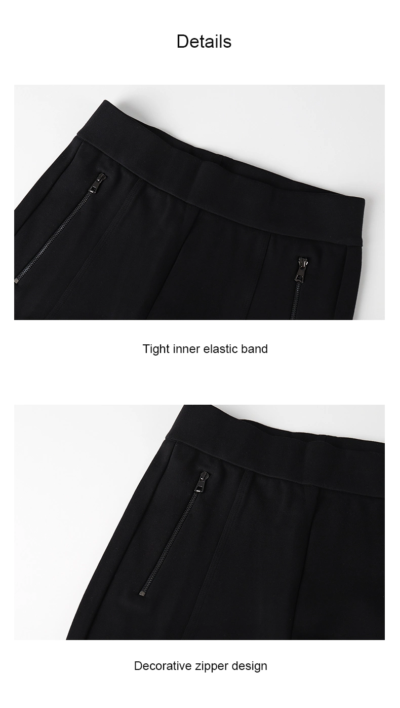 Custom High Waist Pencil Pants Sports Tights Black Workout Butt Lift Seamless Yoga Leggings for Women